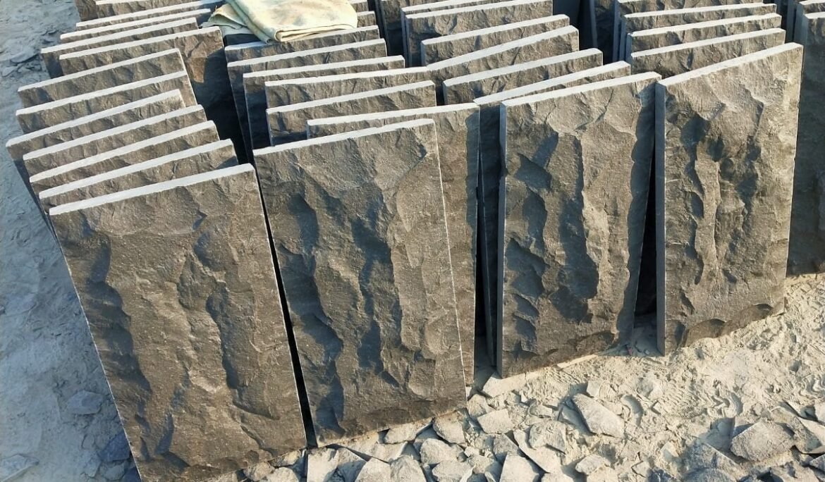 Basalt Stone Rock Face